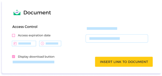 Secure document sharing